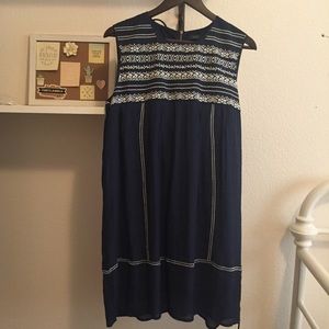 Stitch Fix TMHL fully lined embroidered dress NWOT